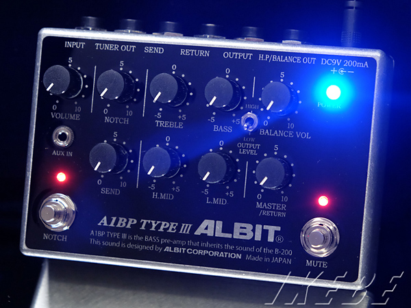 ALBIT《アルビット》 限定モデル A1BP TYPE Bass Pre-amp III 店内限界値引き中＆セルフラッピング無料