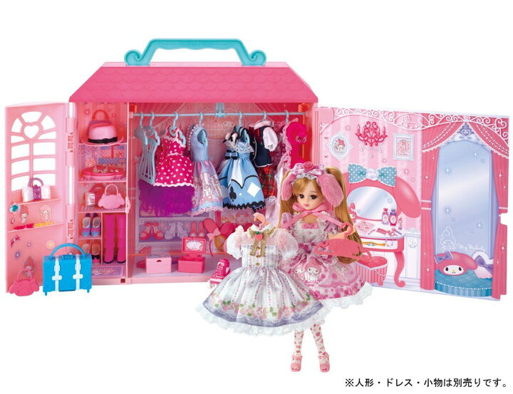 リカちゃん ゆめみるお姫さま プリンセスルーム りかちゃんハウス ドレスルーム タカラトミー リカちゃん ゆめみるお姫さま プリンセスルーム リカちゃんハウス