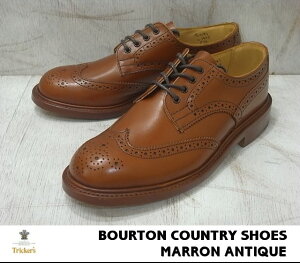 gbJ[Y o[g fB[X Jg[u[c EBO`bv }AeB[N fB[X u[c Tricker's L5679 Brogue Shoe Marron Antique
