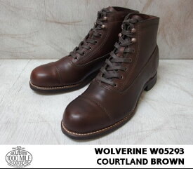 ウルヴァリン 1000マイルブーツ ブラウン ホーウィンクロムエクセル WOLVRINE W05293 ROCKFORD 1000 MILE CAP-TOE BOOT 1000マイル キャップトゥ メンズ ブーツ