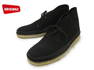 N[NX fU[gK[h Y ubN XG[h u[c Clarks DESERT GUARD 62131 BLACK SUEDE USKi