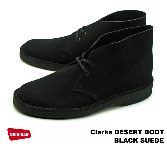 超人気 クラークス デザートブーツ メンズ ブラック スエード ブーツ Clarks 気質アップ SUEDE 26107882 BOOT US規格 BLACK DESERT