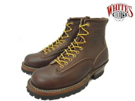 ホワイツ スモークジャンパー ホワイツブーツ ブラウン メンズ ブーツ ワークブーツ White's Boots Smoke Jumper 350MVLTTRT Brown vibram #100