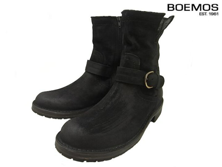 楽天市場】ボエモス/BOEMOS 1068 8インチ エンジニアブーツ サイド 