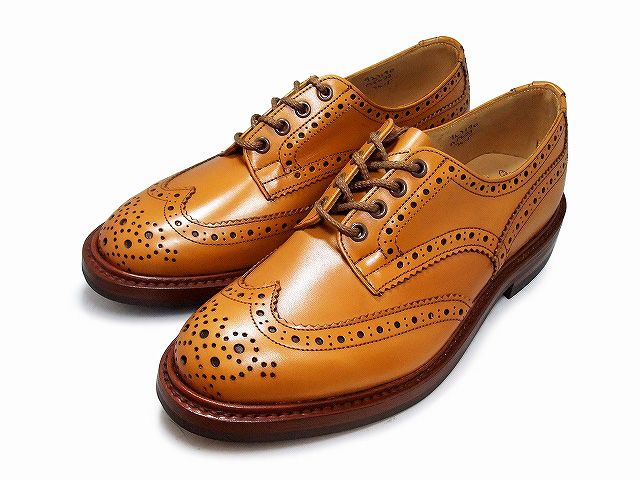 トリッカーズ バートン カントリーブーツ ウィングチップ エイコンアンティーク メンズ ブーツ Tricker's M5633 Bourton  Country Shoe Acorn antique | PREMIUM ONE