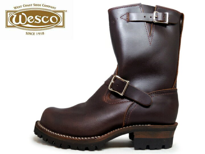 楽天市場】ウエスコ ボス エンジニアブーツ Wesco CUSTOM BOSS 9inc 