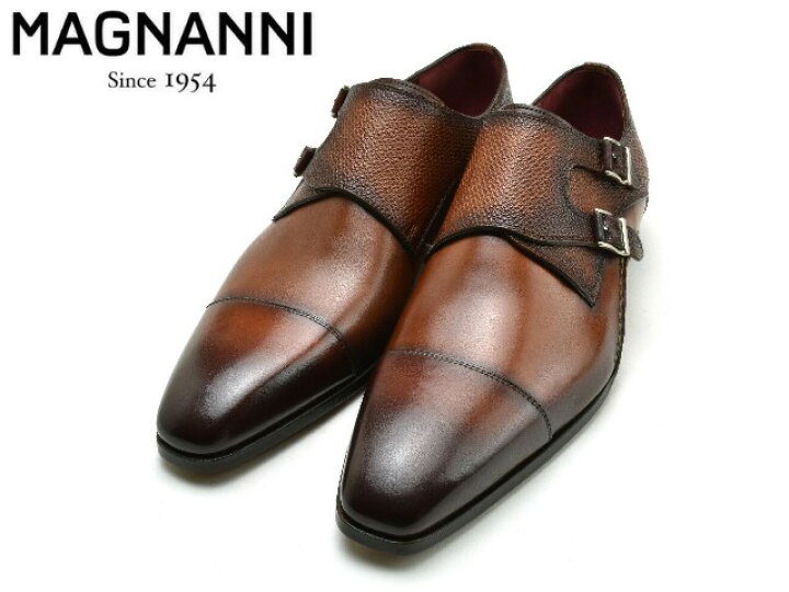 楽天市場】マグナーニ ダブルモンクストラップ MAGNANNI 19616 