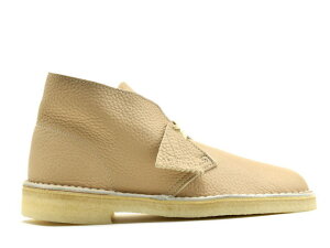 クラークス デザートブーツ サンド CLARKS DESERT BOOT 26144809 OFF WHITE LEATHER MENS メンズ 【US規格】
