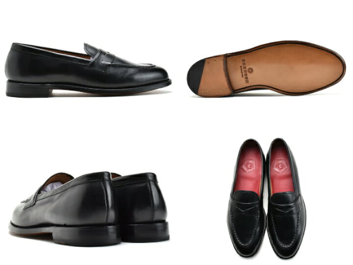 楽天市場】グレンソン GRENSON LLOYD BLACK CALF 110774 ローファー 