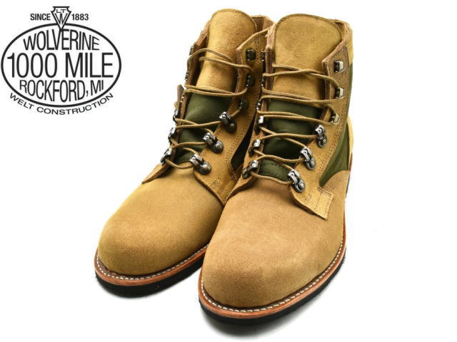 ウルバリン 1000マイルブーツ ウルヴァリン WOLVERINE 1000MILE BOOTS W40602 ブラウン Made in USAメンズ  ブーツ men's boots | PREMIUM ONE