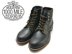 �E���o���� 1000�}�C���u�[�c �E�����@���� WOLVERINE 1000MILE BOOTS W990193 �`���R���[�g�u���E�� Made in USA �����Y �u�[�c men's boots