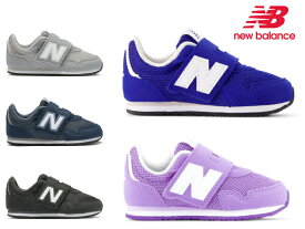 ニューバランス キッズ スニーカー new balance IV323 子供靴 運動会 通園 通学 ベビー グレー ブラック ネイビー ブルー パープル NB