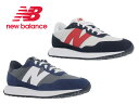 ニューバランス スニーカー メンズ MS237 new balance ネイビー グレー ブラック レッド ビッグNロゴ NB 靴