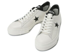 コンバース ワンスター J オックス ホワイト ブラック メンズ スニーカー 日本製 CONVERSE ONE STAR J OX 32346510 WHITE/BLACK MADE IN JAPAN