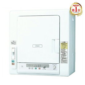 衣類乾燥機 6kg DE-N60HV 日立 ピュアホワイト 乾燥6.0kg