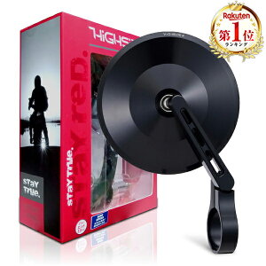 【エントリーでP10倍!24日20:00-27日9:59】 デイトナ D15162 デイトナ HIGHSIDER (ハイサイダー) バイク用 バーエンドミラー MONTANA2 ブラック