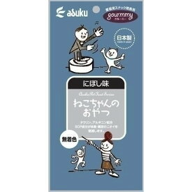 アスク グルーミーねこちゃんのおやつ にぼし味20g 猫用スナック