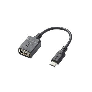 ELECOM TB-MAEMCBN010BK [USB A-microB ϊA_v^(0.1m)]