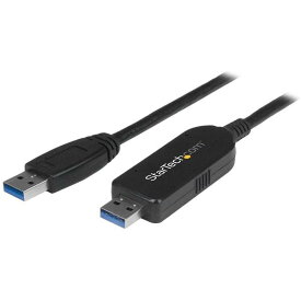 StarTech USB3LINK ブラック [USB3.0データリンクケーブル Mac/Windows対応] 【同梱配送不可】【代引き・後払い決済不可】【沖縄・北海道・離島配送不可】
