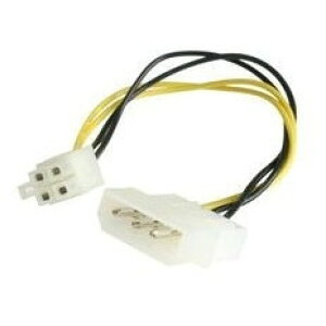 StarTech LP4P4ADAP [ytFdRlN^(4s/IX) - ATX12Vpd(4s/IX)ϊA_v^P[u 15cm]yzszyszyEkCEzsz
