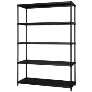 タルラック 幅120 CMR-P1218Jスチールラック 奥行46 高さ178.5 カラーパンチングラック スチールシェルフ ハンガー スチール ラック シェルフ スリム 棚 収業務用 棚板 白 黒 ホワイト ブラック ア