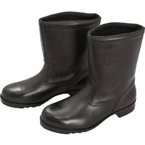 ミドリ安全 V2400N-26.5 ブラック [ゴム底安全靴 (半長靴・26.5cm)] 安全靴