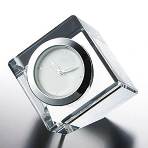 GW1000-11038 グラスワークスナルミ コフレ ミニクロック(クリア)