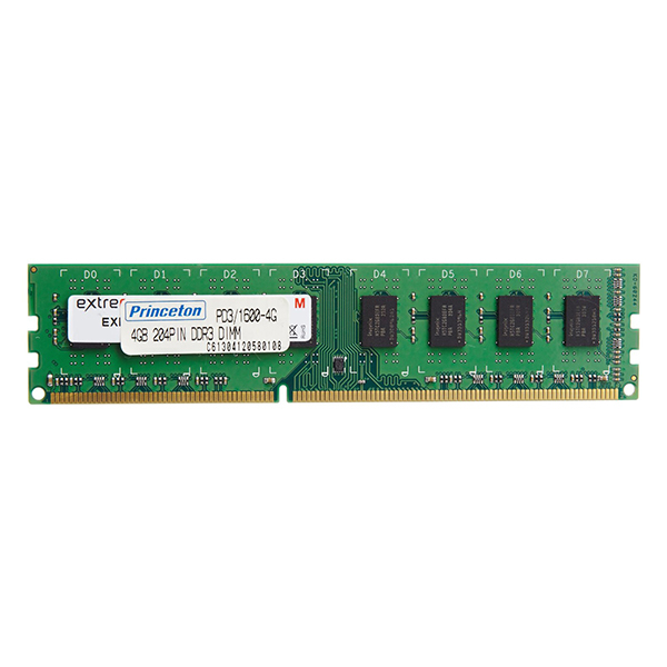 安定した動作を生む基板 永久保証 が自慢のプリンストン メモリ 全品最安値に挑戦 princeton PDD3 1600-4G ※アウトレット品 デスクトップ用メモリー DIMM 240PIN DDR3-1600 PC3-12800 4GB CL=11