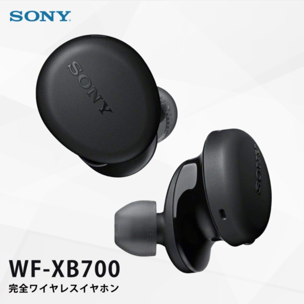 SONY WF-XB700-BZ ブラック [完全ワイヤレス Bluetoothイヤホン]