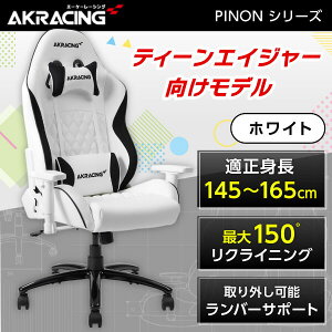 Q[~O`FA AKRacing ItBX`FA PINON ^f zCg  AKR-PINON-WHITE PUU[ NCjO/bLO ԍ PC eX|[c Q[ eB[