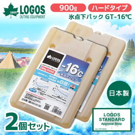 【2個セット】ロゴス 保冷剤 LOGOS 氷点下パックGT-16℃・ハード900g No.81660613 最強 ベスト 熱中症 保冷バッグ アウトドア キャンプ 運動会 BBQ
