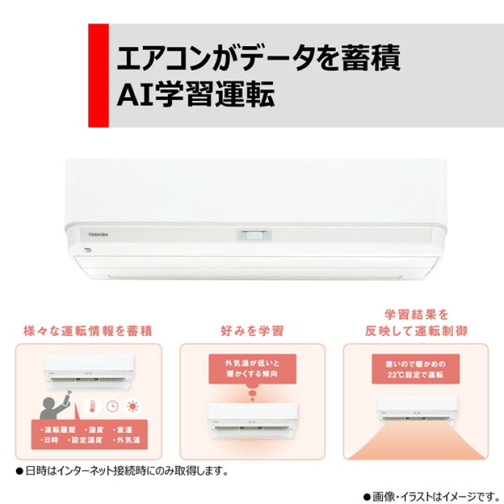 楽天市場】【枚数限定!最大2500円クーポン】 エアコン 6畳 東芝 