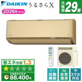 S906ATRV-C DAIKIN ベージュ うるるとさらら うるさらX RXシリーズ [エアコン (主に29畳用・単相200V・室外電源)]