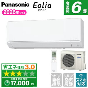 CS-226DC-W PANASONIC �N���X�^���z���C�g �G�I���A [�G�A�R�� (���6���p)]