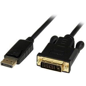StarTech DP2DVIMM6BS ubN [1.8m DisplayPort - DVIANeBuϊP[uA_v^]