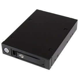 StarTech SATSASBP125 [2.5インチHDDハードディスクドライブ用モバイルラック　リムーバブルケース付属　SATA 3.0 /SAS 2.0 に対応]