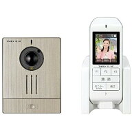 アイホン ドアホン インターホン ワイヤレス テレビドアホン 子機電池式 配線工事不要 親機と子機セット …