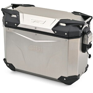 D61281 GIVI(�W�r) �o�C�N�p �T�C�h�P�[�X 37L �A���~�� �L�[�V�����_�[�ʔ� �X�}�[�g�Z�L�����e�B���b�N�Ή� TREKKER OUTBACK EVO SMART�V���[�Y OBKEV37AL �����p �V���o�[ 61281 �f�C�g�i