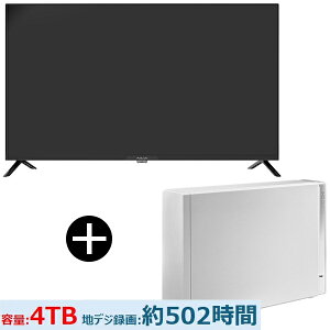 MAXZEN MV40CH06 40^ nEBSE110xCSfW^ tnCrW ter + IODATA HDD-UT4WB zCg Otn[hfBXN 4TB Zbg