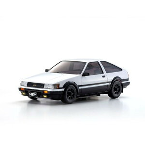 【エントリーでP10倍!24日20:00-27日9:59】 ASC MA020 トヨタ カローラレビン AE86 ホワイト/ブラック MZP473WBK 京商