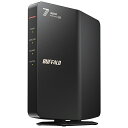 Wi-Fiルーター バッファロー ブラック Wi-Fi 7対応 BUFFALO WSR3600BE4P-BK AirStation デュアルバンド 無線ルーター