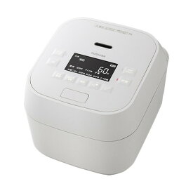 炊飯器 5.5合 東芝 RC-10MGX(W) グランホワイト 炎匠炊き 真空圧力IH炊飯器 5.5合炊き エクプラ特選