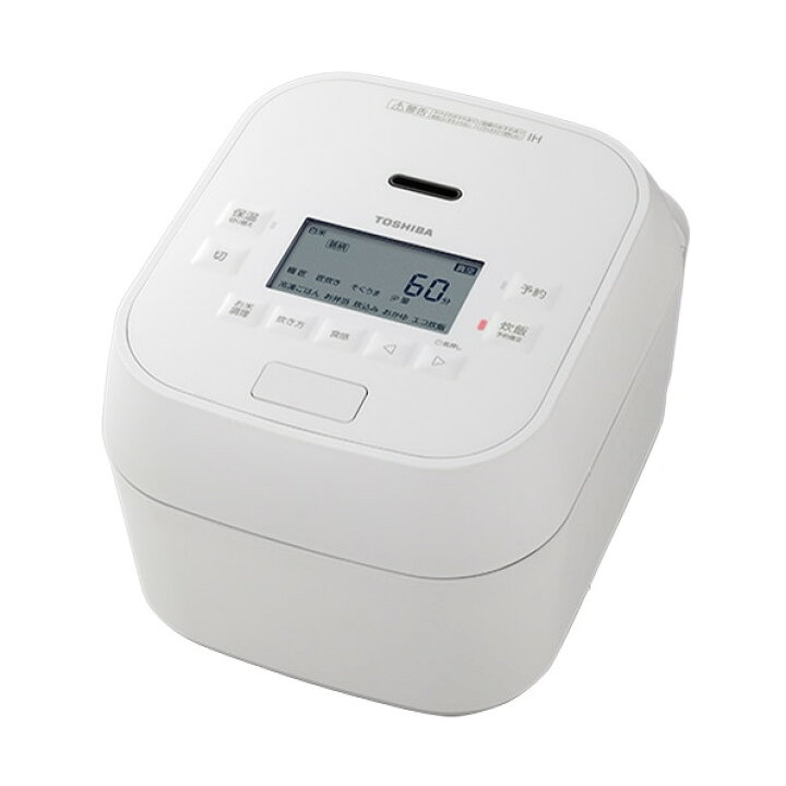 楽天市場】炊飯器 5.5合 東芝 RC-10HGX(W) グランホワイト 炎匠炊き 