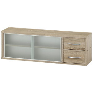 52285 カウンター上収納ラック 90幅 オーク 不二貿易 メーカー直送