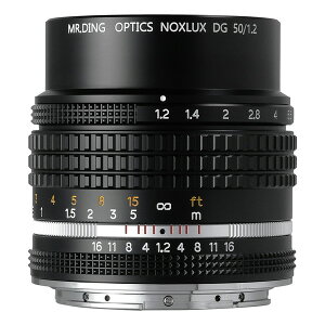 Noxlux DG 50/1.2 NZE MR. DING �u���b�N [���������Y (�j�R��Z�}�E���g)]