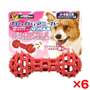【6個セット】ドギーマン ハヤシ カムガムアミーバー ダンベル M
