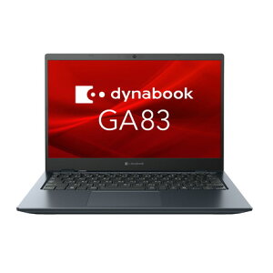 A6A1XYL821HA Dynabook [dynabook GA83/XY iAMD Ryzen 5 7430U/16GB/SSDE512GB/ODD/Win11Pro 24H2/Office HB 2024/13.3^FHDj]