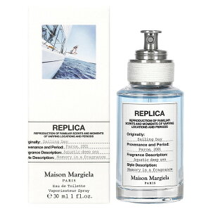 Maison Margiela ���]���}���W�F�� ���� ���f�B�[�X �����Y ���j�Z�b�N�X ���v���J �Z�[�����O �f�C �I�[�h�g���� 30ml MAM-REPLICASAILINGD-30 �t���O�����X �a���� �V���� �N���X�}�X �M�t�g �v���[���g