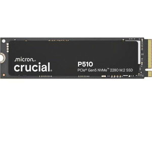 CT2000P510SSD8-JP Crucial P510 [SSD Ǎx10000MB/s M.2-2280 PCIe Gen5x4 NVMeڑ 2TB]