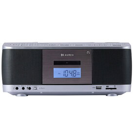 AX-KCR70(S) 東芝 シルバー AUREX [CDラジカセ(ワイドFM対応 / Bluetooth対応)]